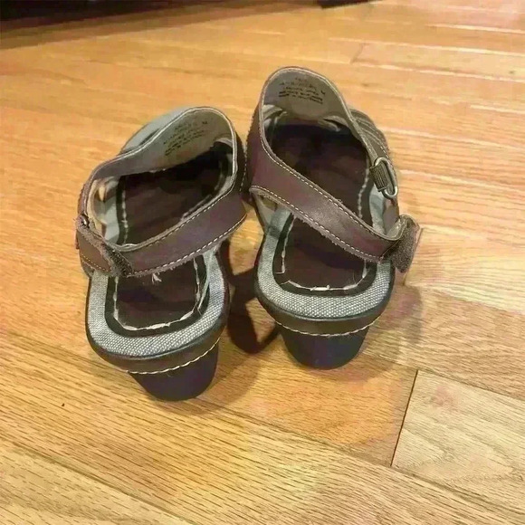 Naturalizer Women's Slingback Wedge Sandals Brown Size 9.5 Casual - Picture 4 of 8